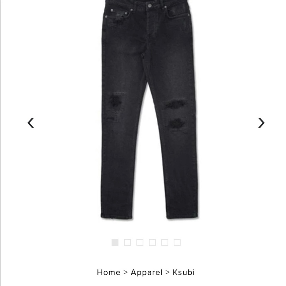 Ksubi CHITCH Boneyard Ripped Jeans 30 NWT